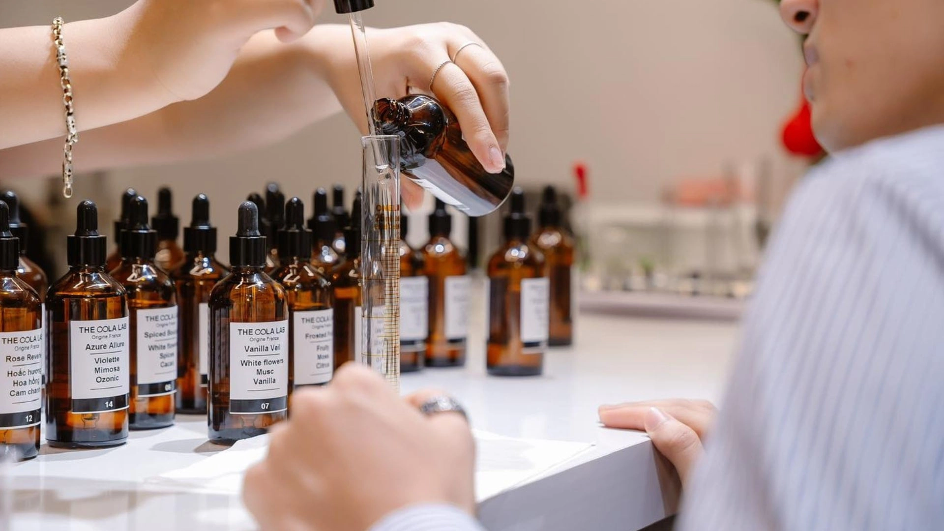Artisan Bespoke Perfume Workshop in Hanoi